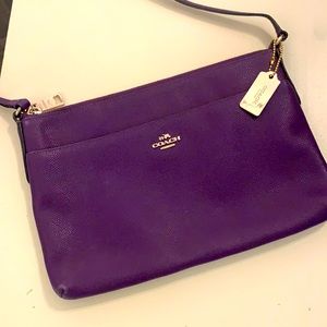Coach Purple Crossbody Bag